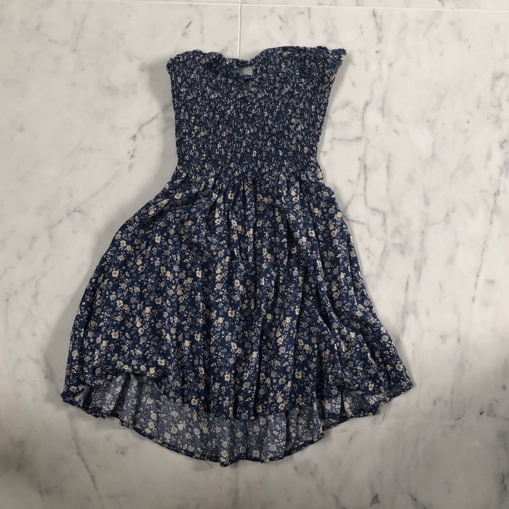 En Creme Floral Dress